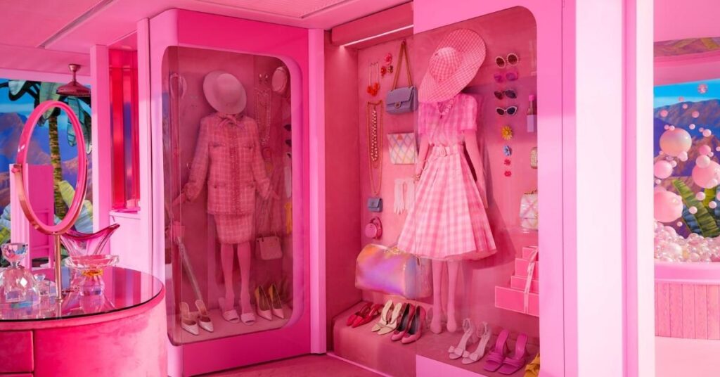 barbie and chanel wardrobe